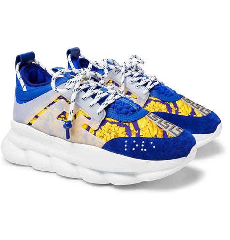 versace chain reaction men's shoes|Versace chain reaction sneakers price.